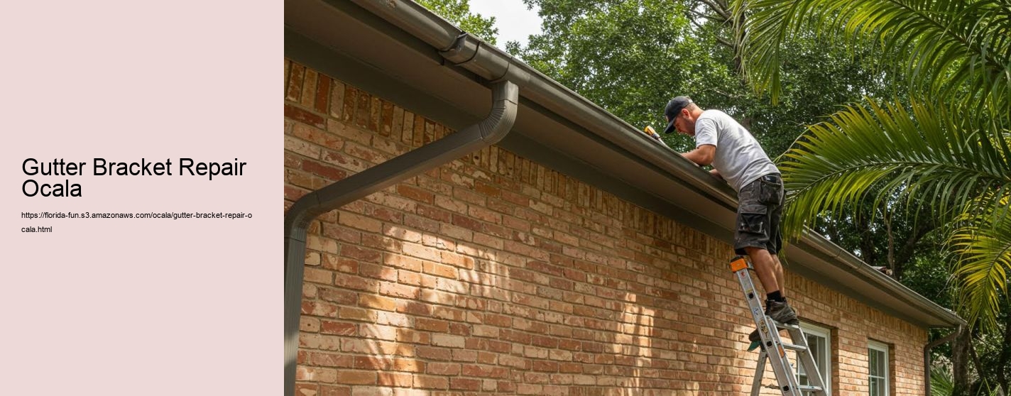 Gutter Bracket Repair Ocala