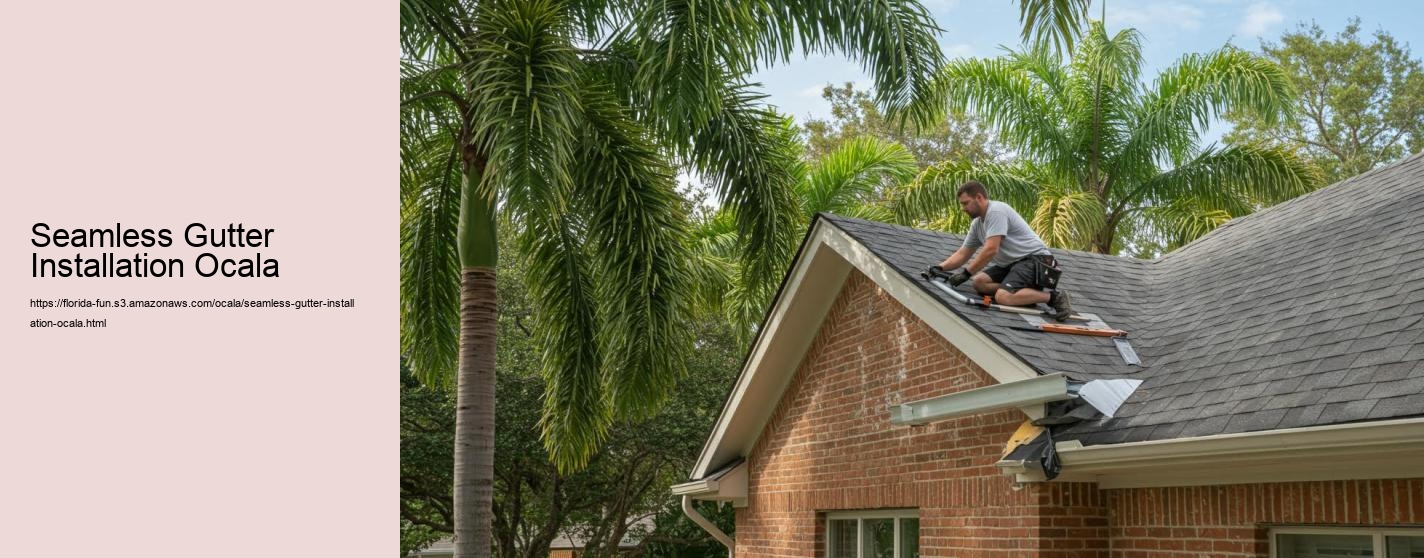 Seamless Gutter Installation Ocala